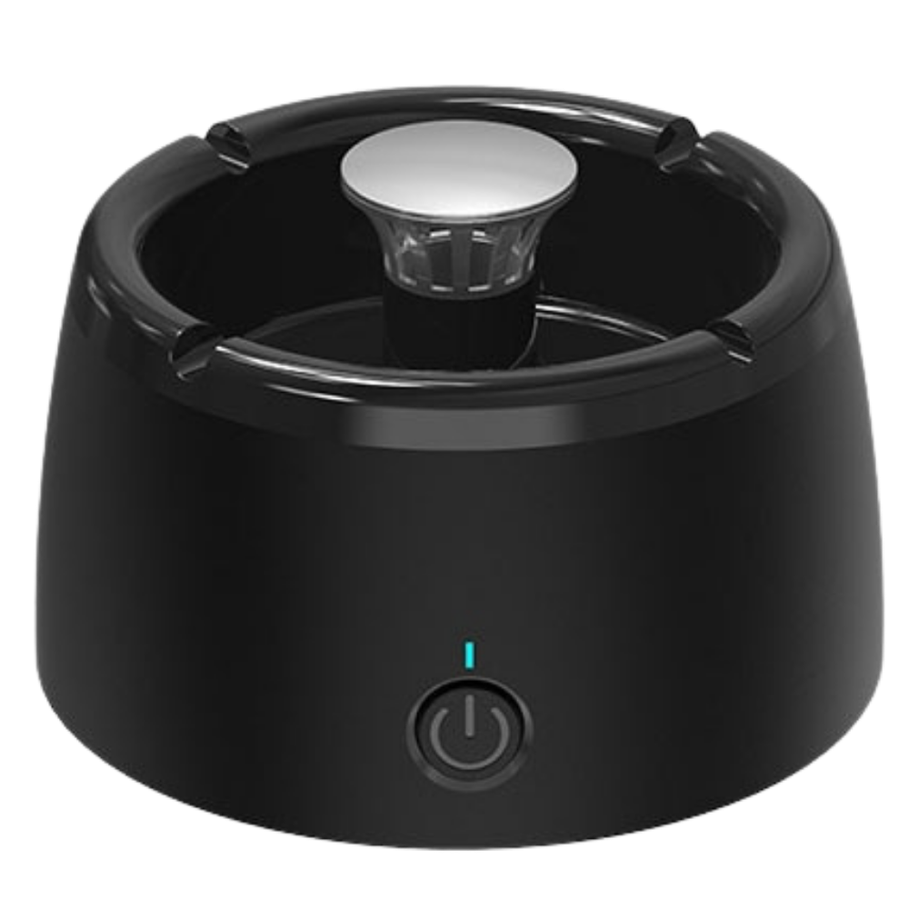 Intelligent smoke extraction ashtray