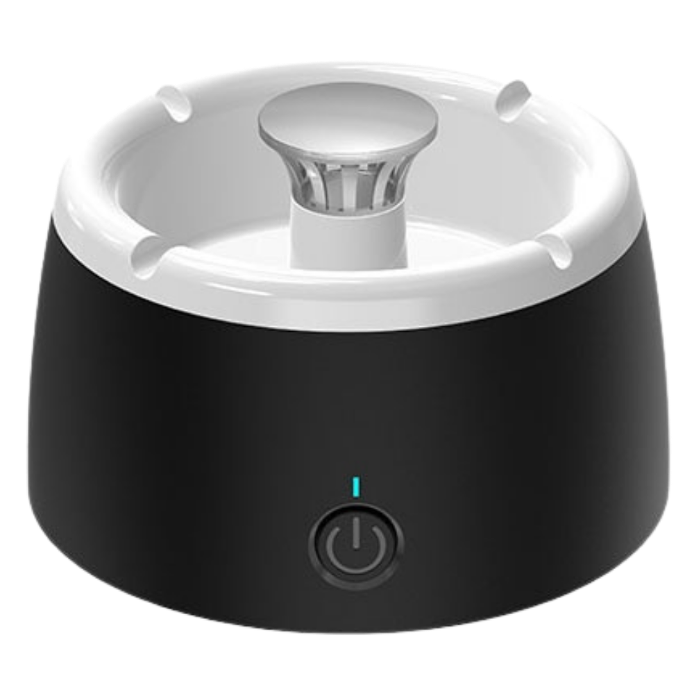 Cendrier de désenfumage intelligent -Noir blanc/ - Ozerty