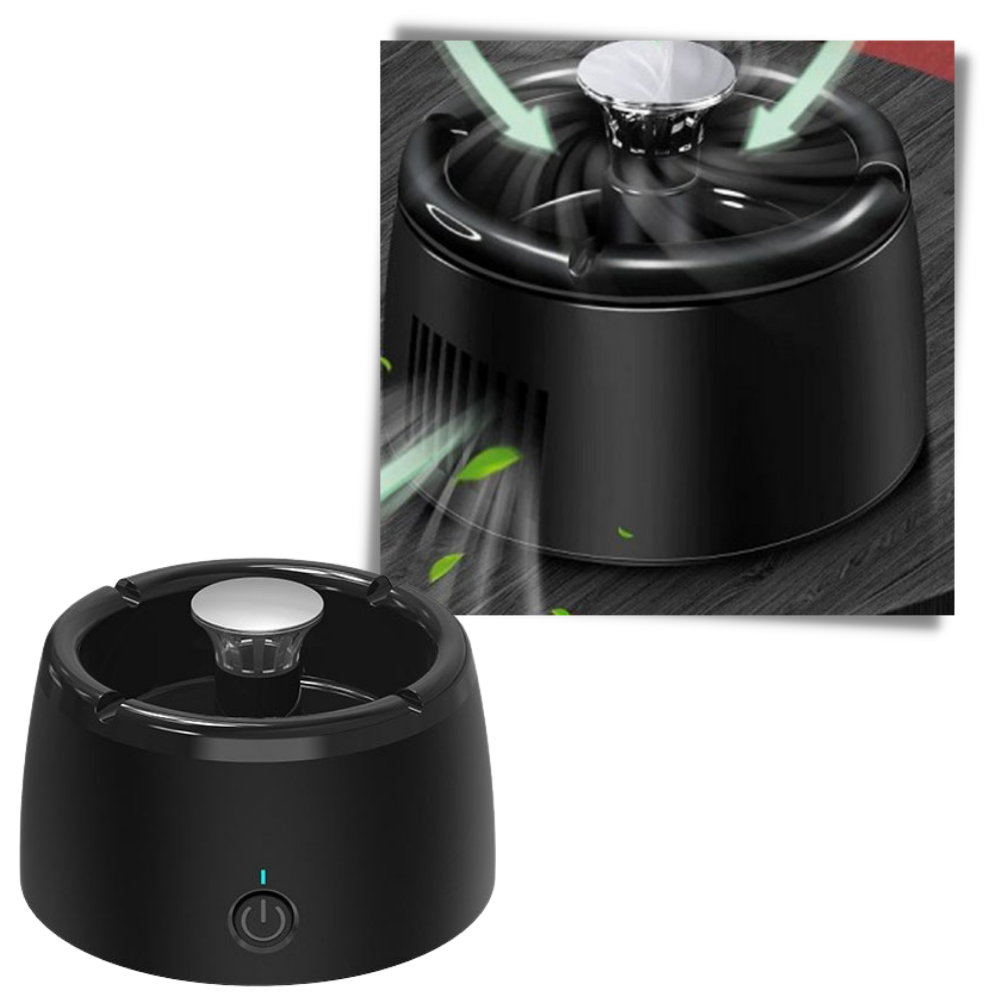 Cendrier de désenfumage intelligent - Ozerty