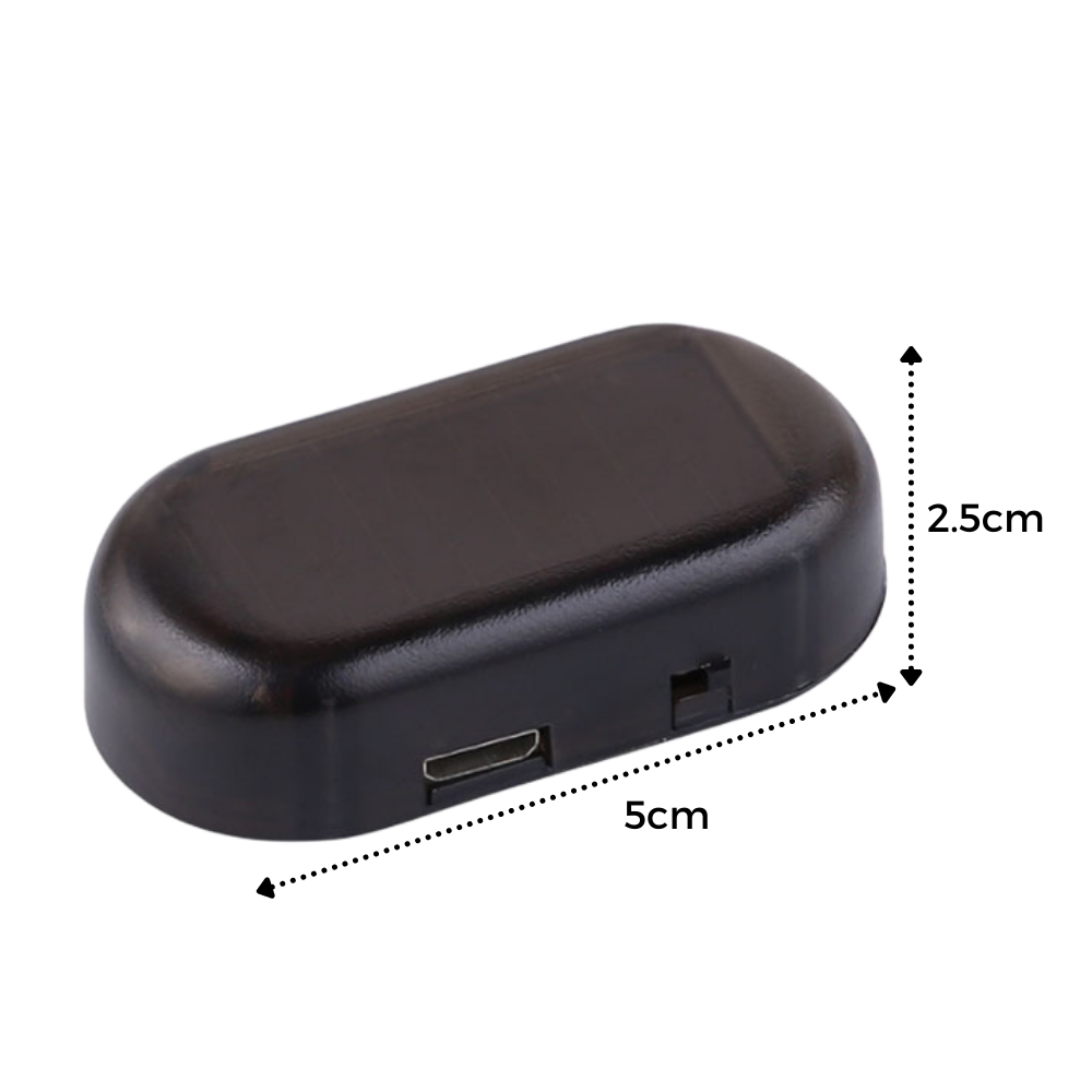 Feu d'avertissement à énergie solaire pour voiture - Ozerty