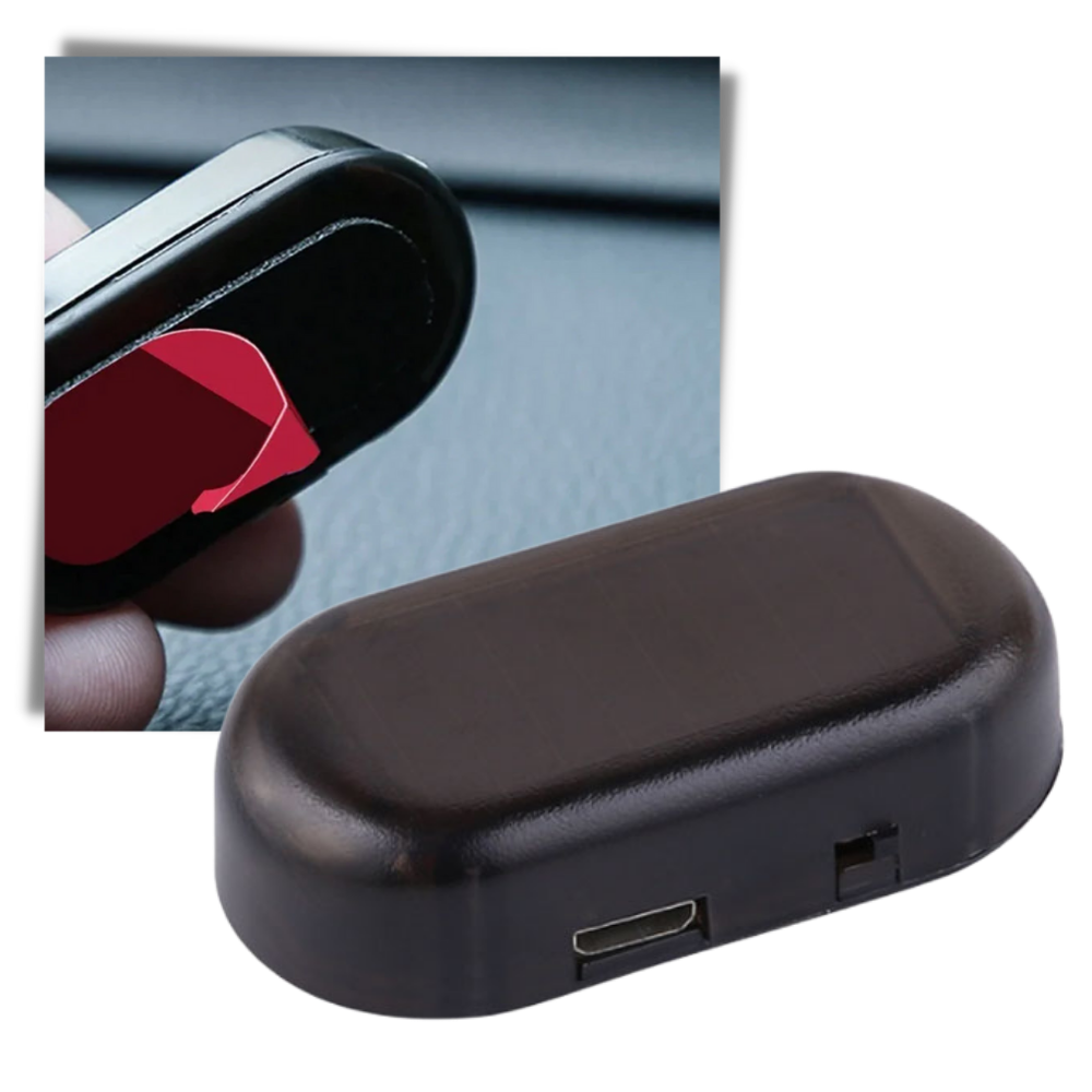 Feu d'avertissement à énergie solaire pour voiture - Ozerty