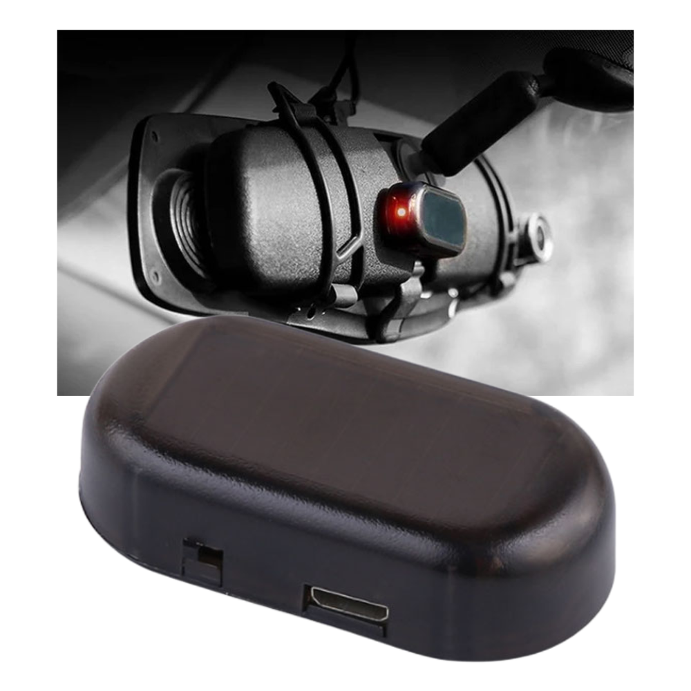 Feu d'avertissement à énergie solaire pour voiture - Ozerty