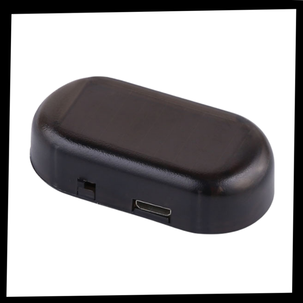 Feu d'avertissement à énergie solaire pour voiture - Ozerty