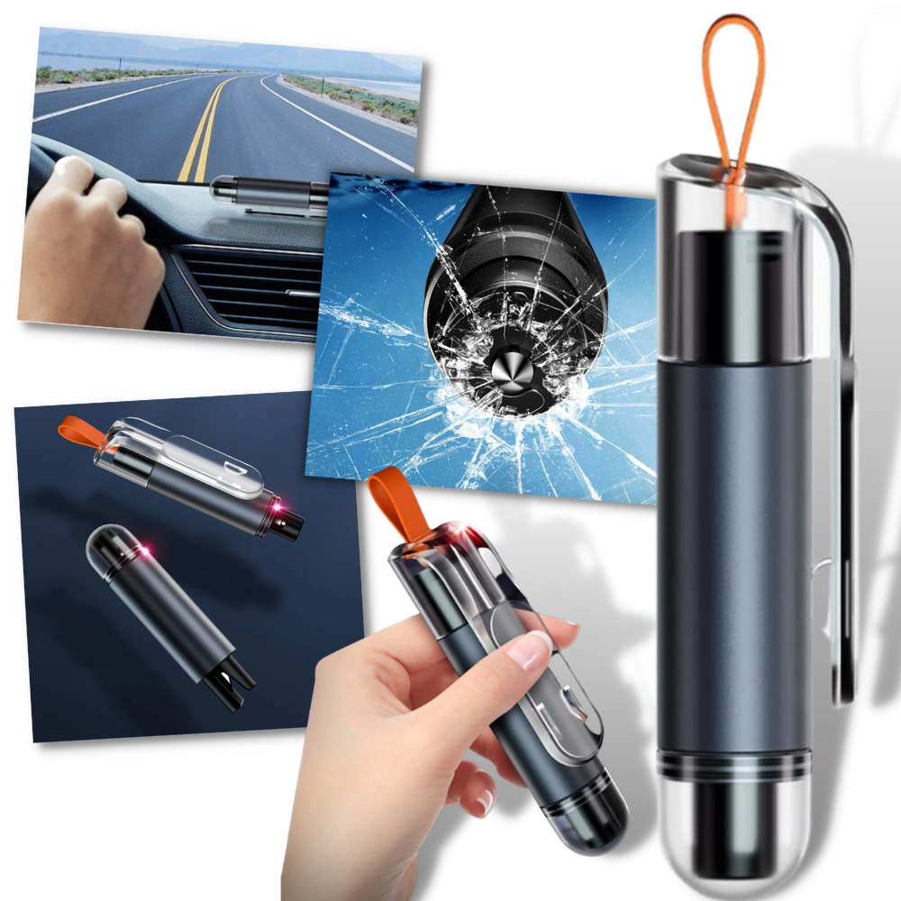 Marteau de sécurité multifonctionnel - Ozerty