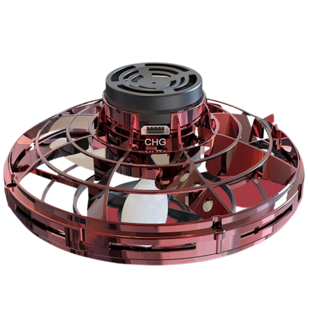 Jouet spinner volant -Rouge/   - Ozerty
