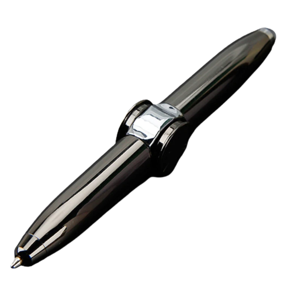Stylo à billes spinner -Noir/ - Ozerty
