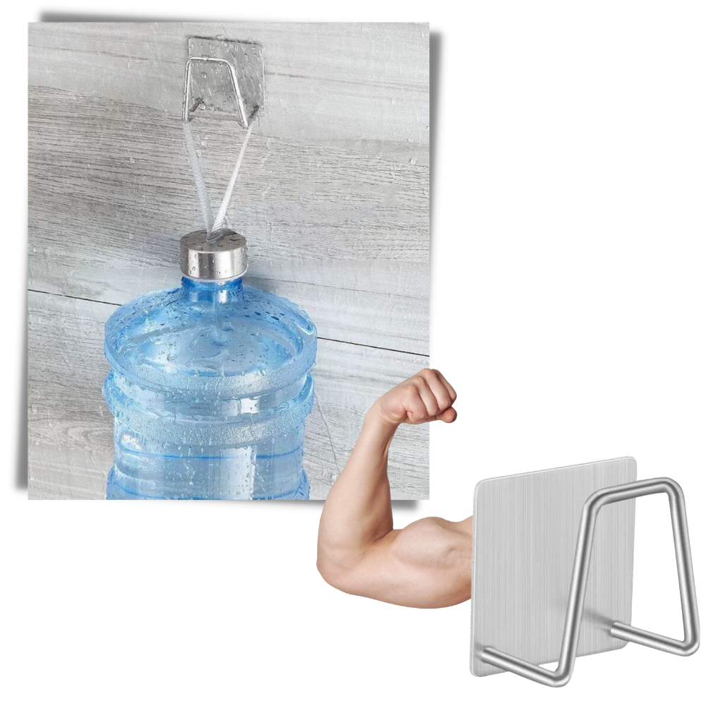 Lot de 2 porte-éponge en acier inoxydable - Ozerty