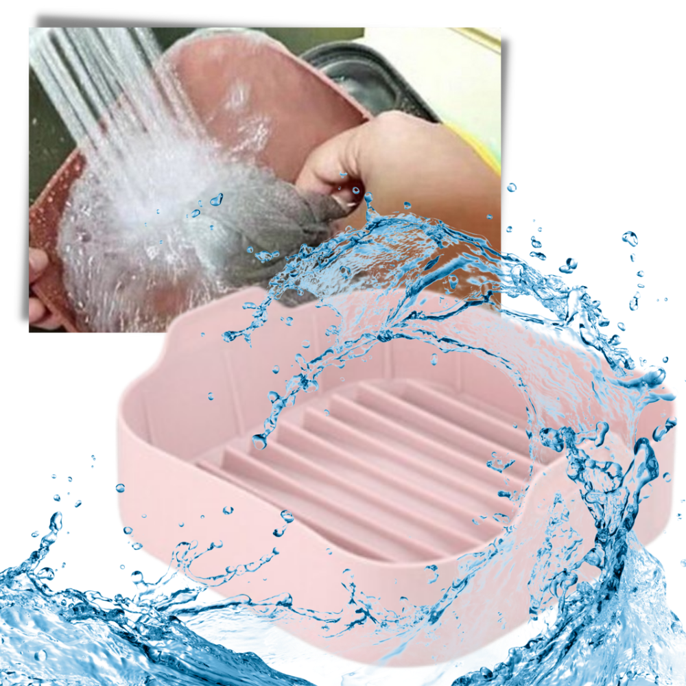 Poêle carré en silicone écologique - Ozerty