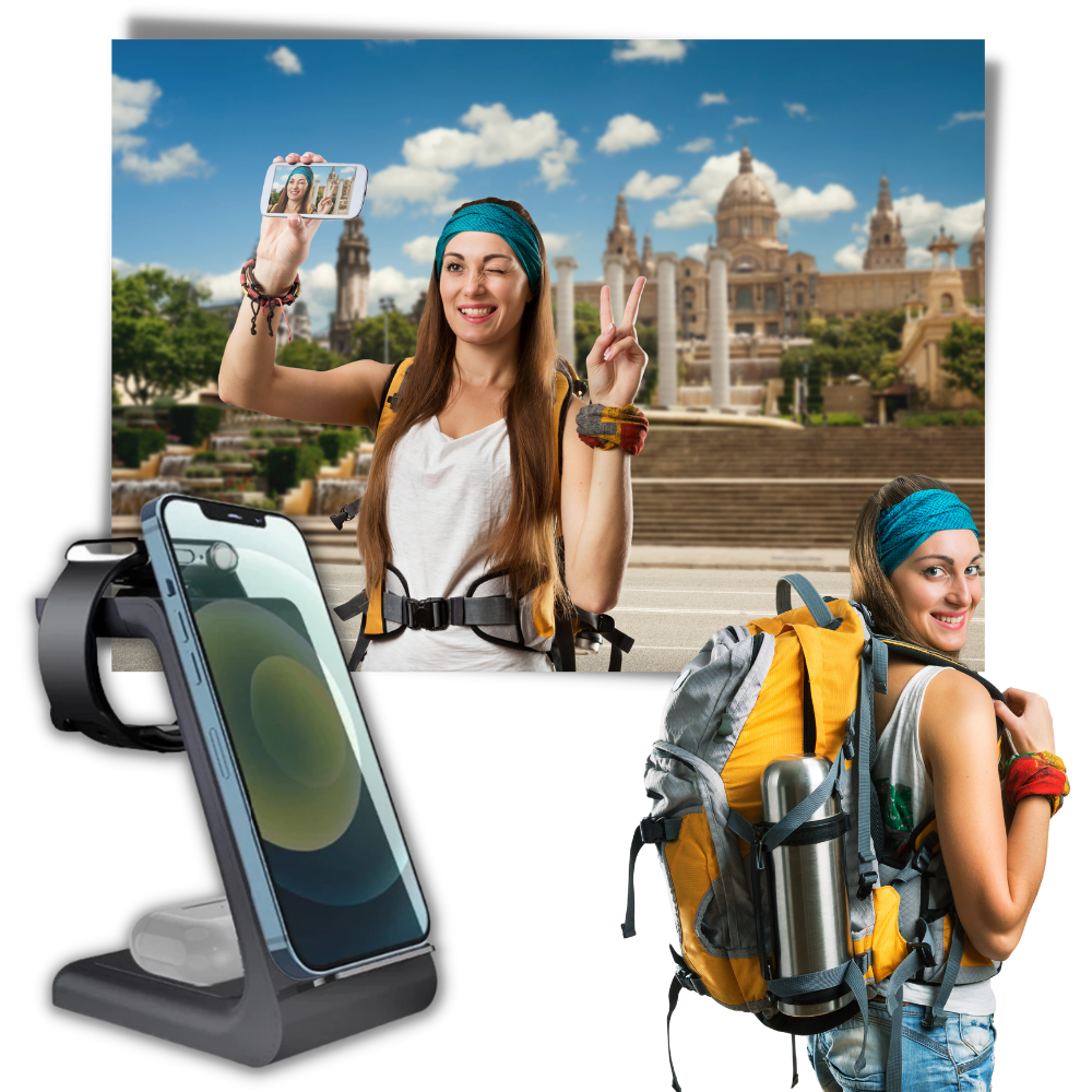 Station de charge sans fil pour téléphone - Ozerty