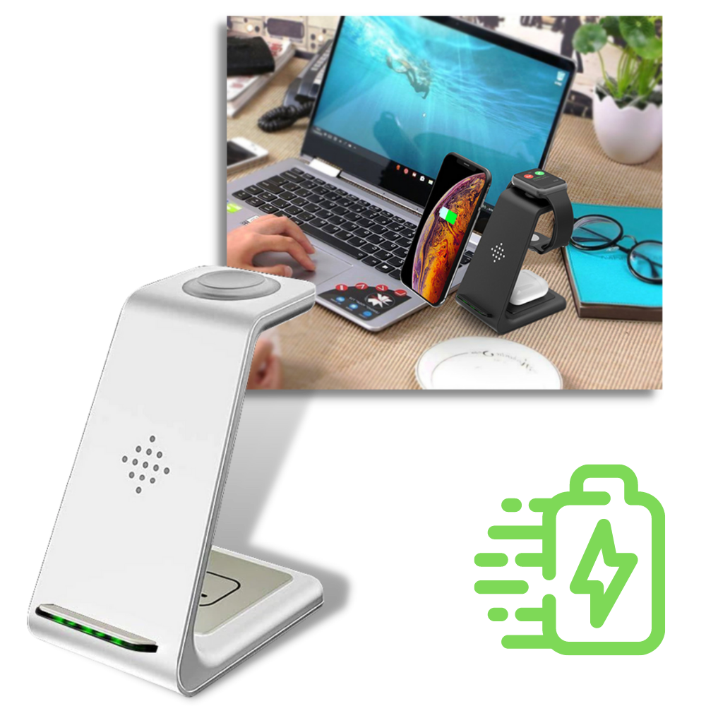 Station de charge sans fil pour téléphone - Ozerty
