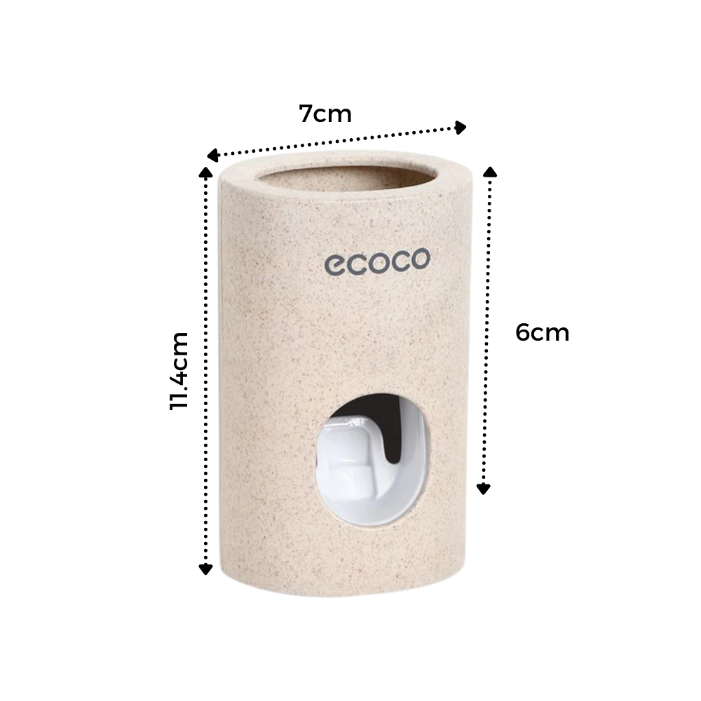 Distributeur de dentifrice mural en pierre - Ozerty