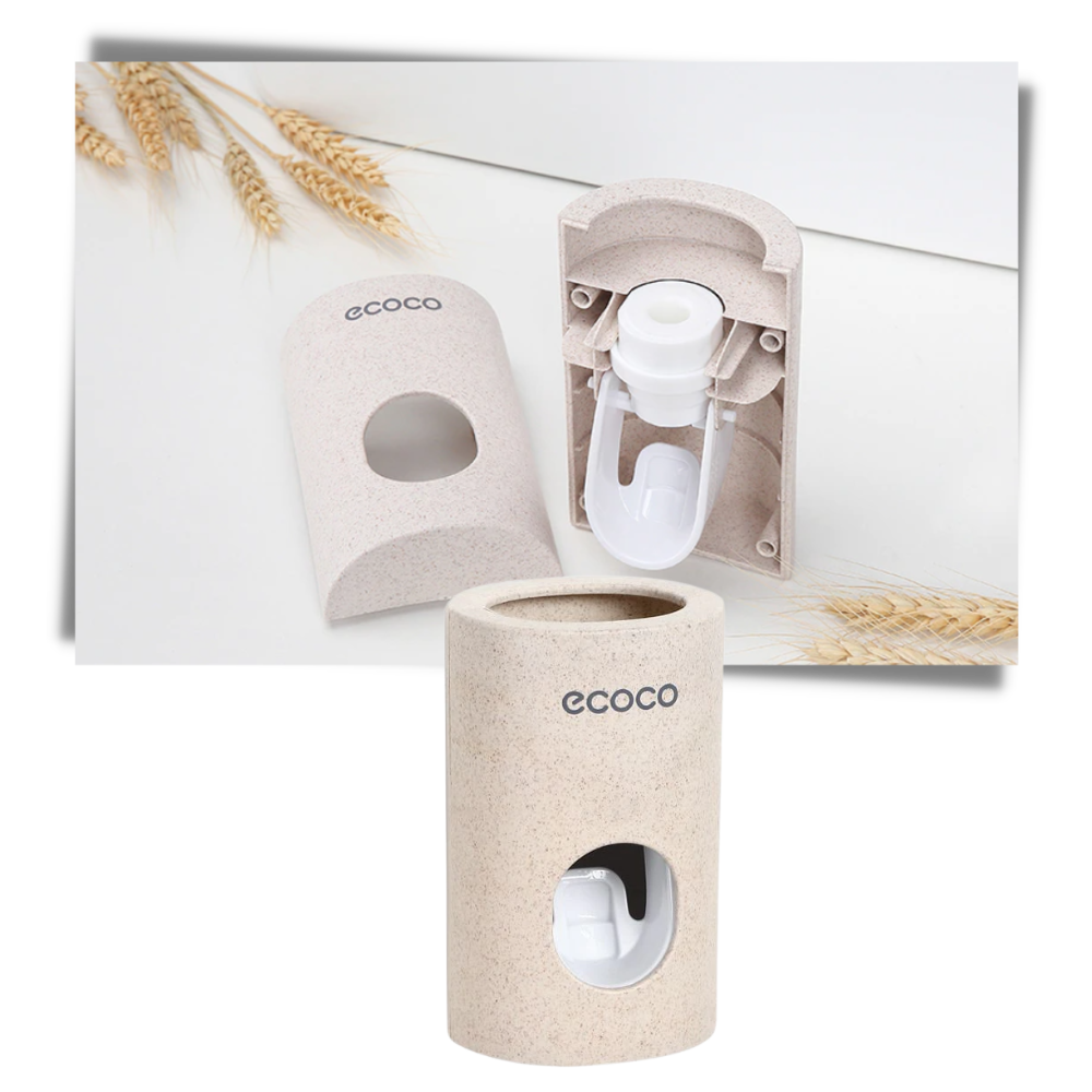 Distributeur de dentifrice mural en pierre - Ozerty