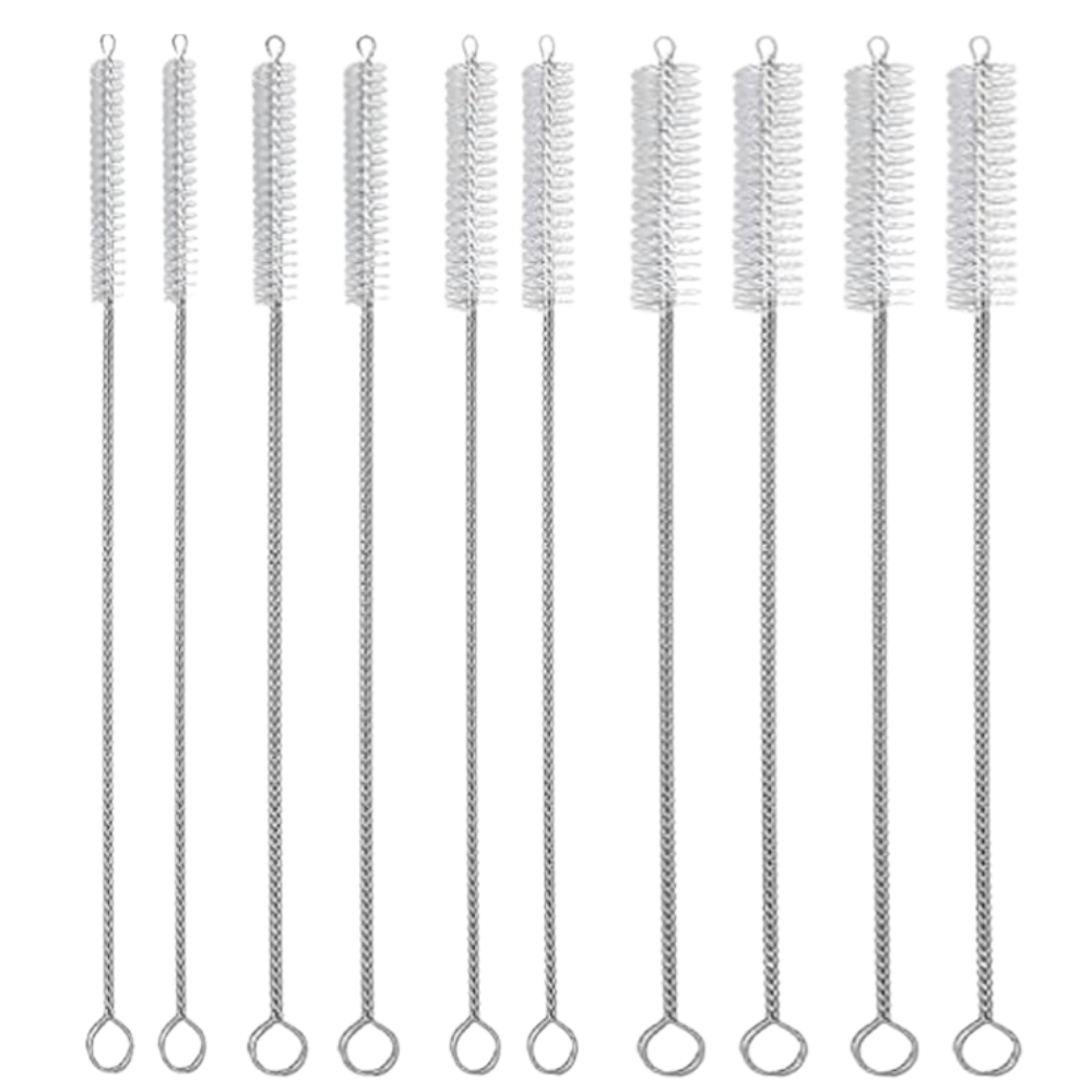 Brosse nettoyante pour paille (Lot de 10) -10 mm/   - Ozerty