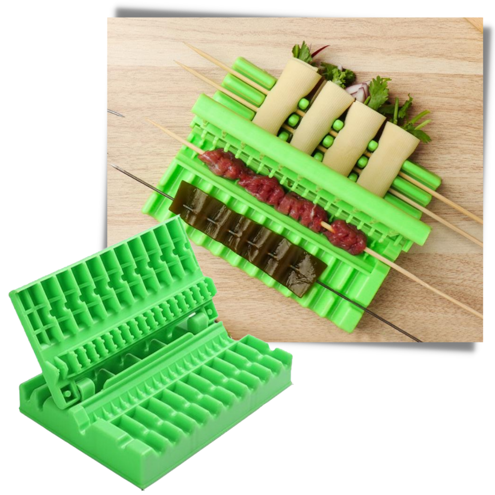 Appareil à brochettes et à kebabs pour barbecue - Ozerty