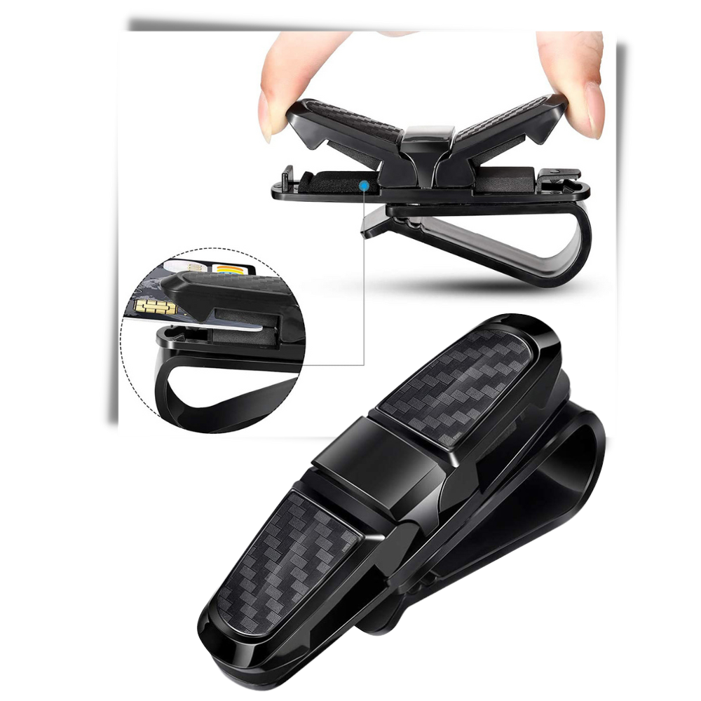 Porte-lunettes de soleil pour pare-soleil de voiture - Ozerty