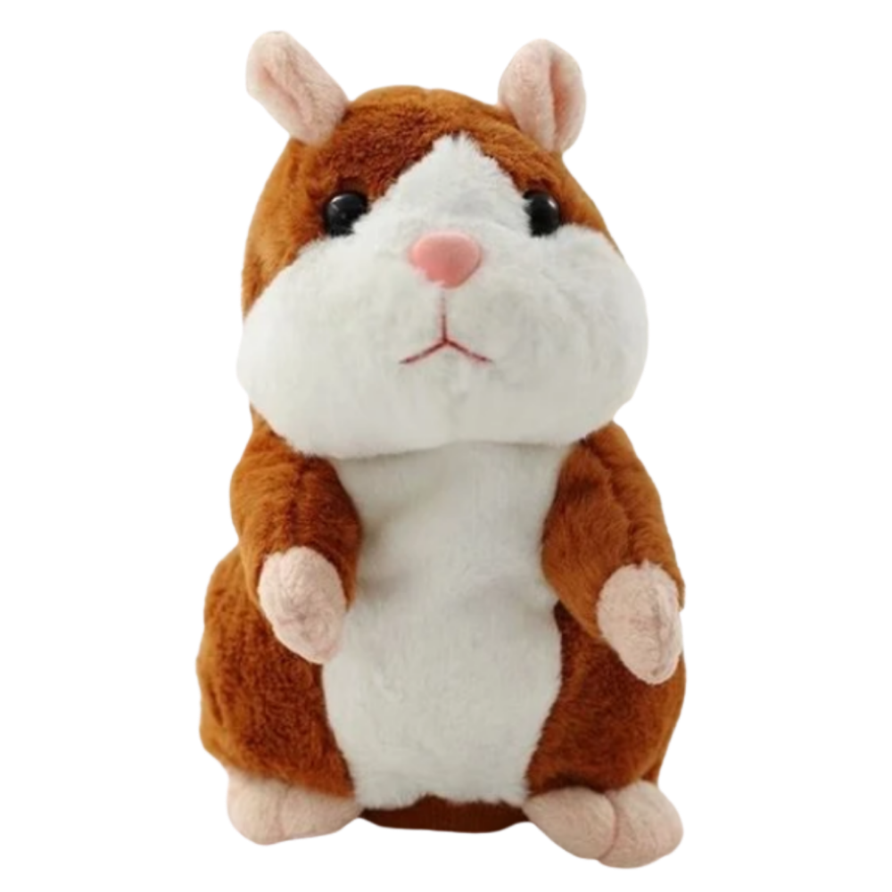 Hamster parlant en peluche -Marron clair/   - Ozerty