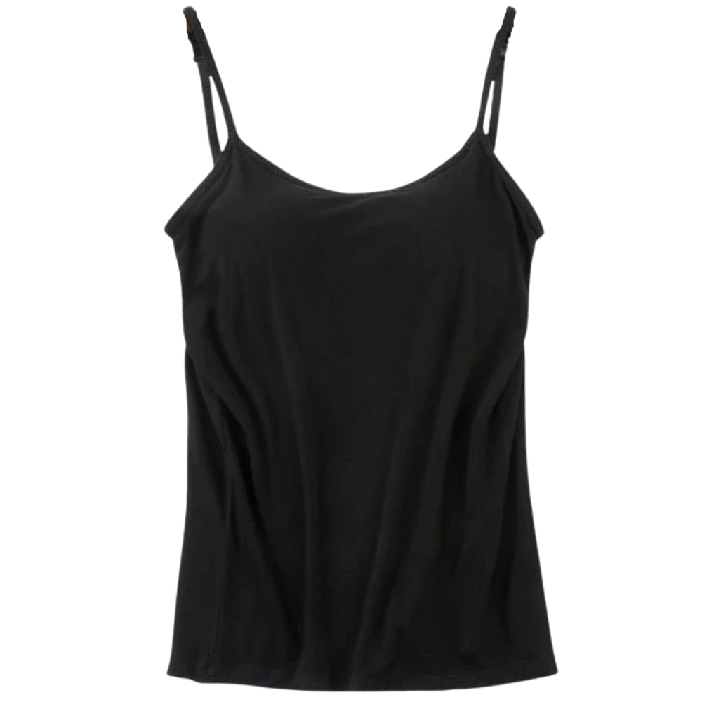 Camisole avec soutien-gorge intégré -Noir/M - Ozerty