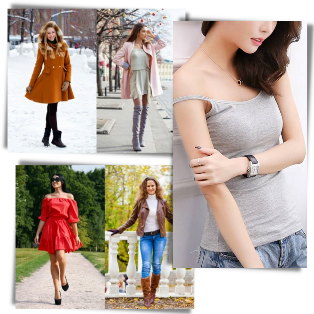 Camisole avec soutien-gorge intégré - Ozerty