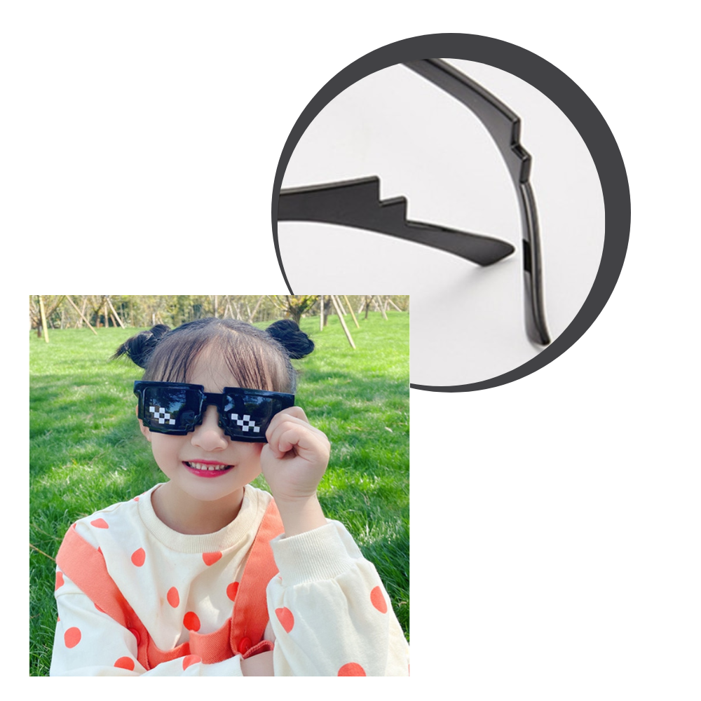 Lunettes de soleil pixel mode - Ozerty