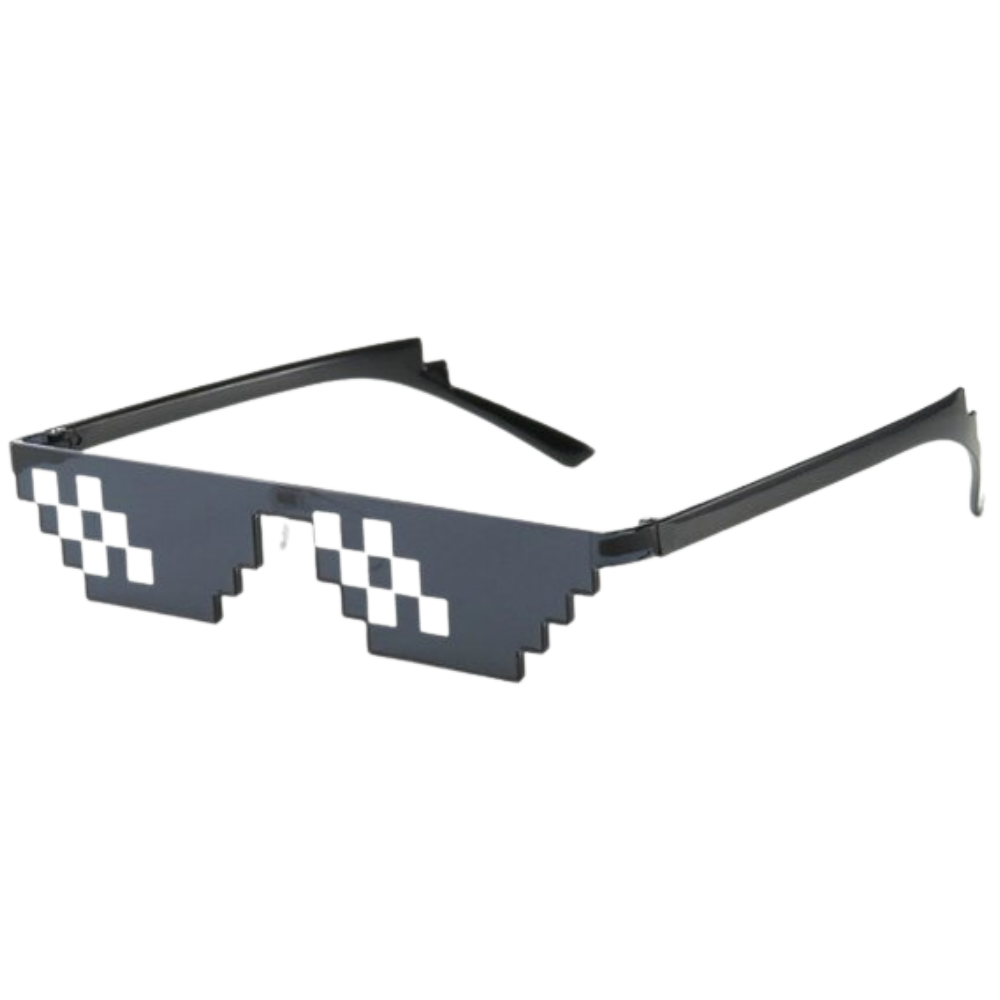 Pixel fashion sunglasses