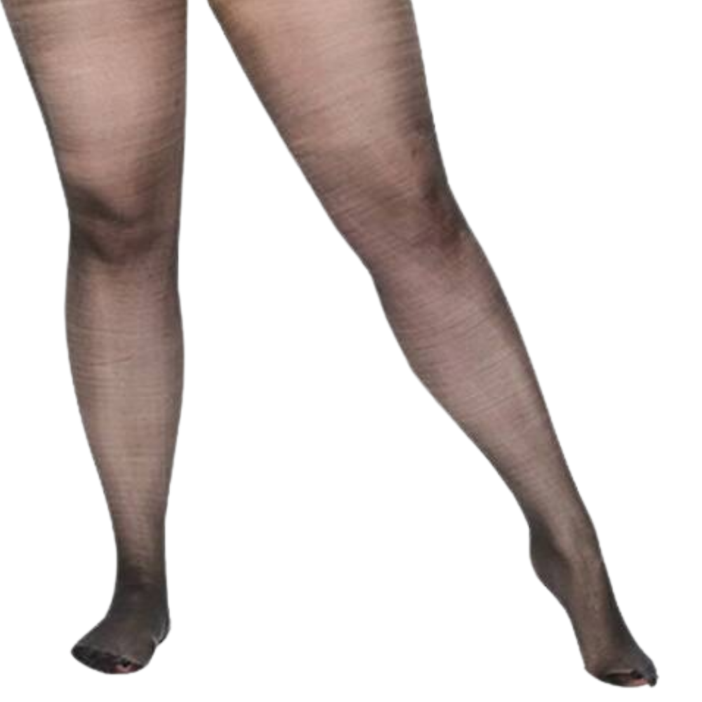 Collants gainants amincissants instantanés -Noir/75-130 kg - Ozerty