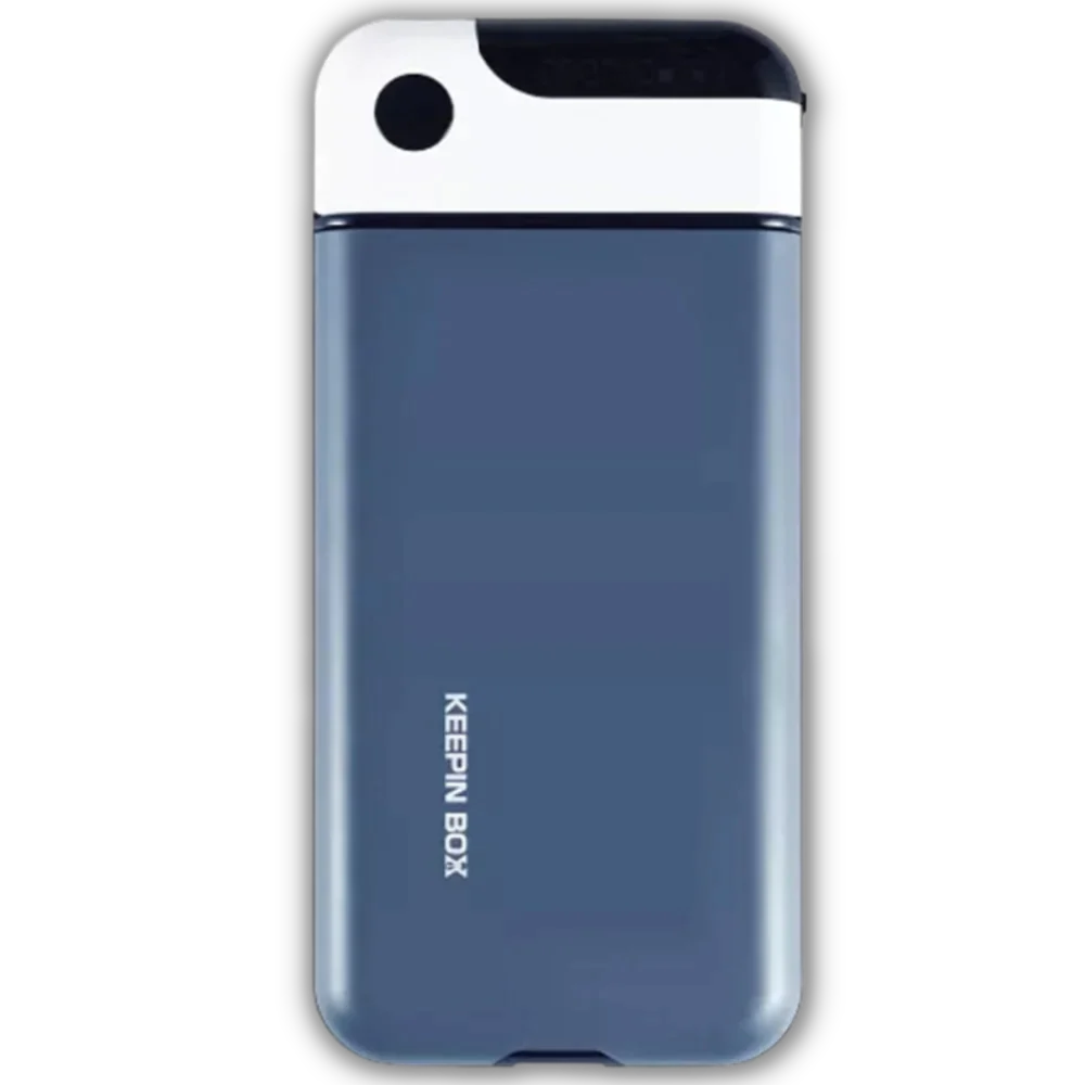 Boîte de verrouillage pour smartphone -Bleu/   - Ozerty