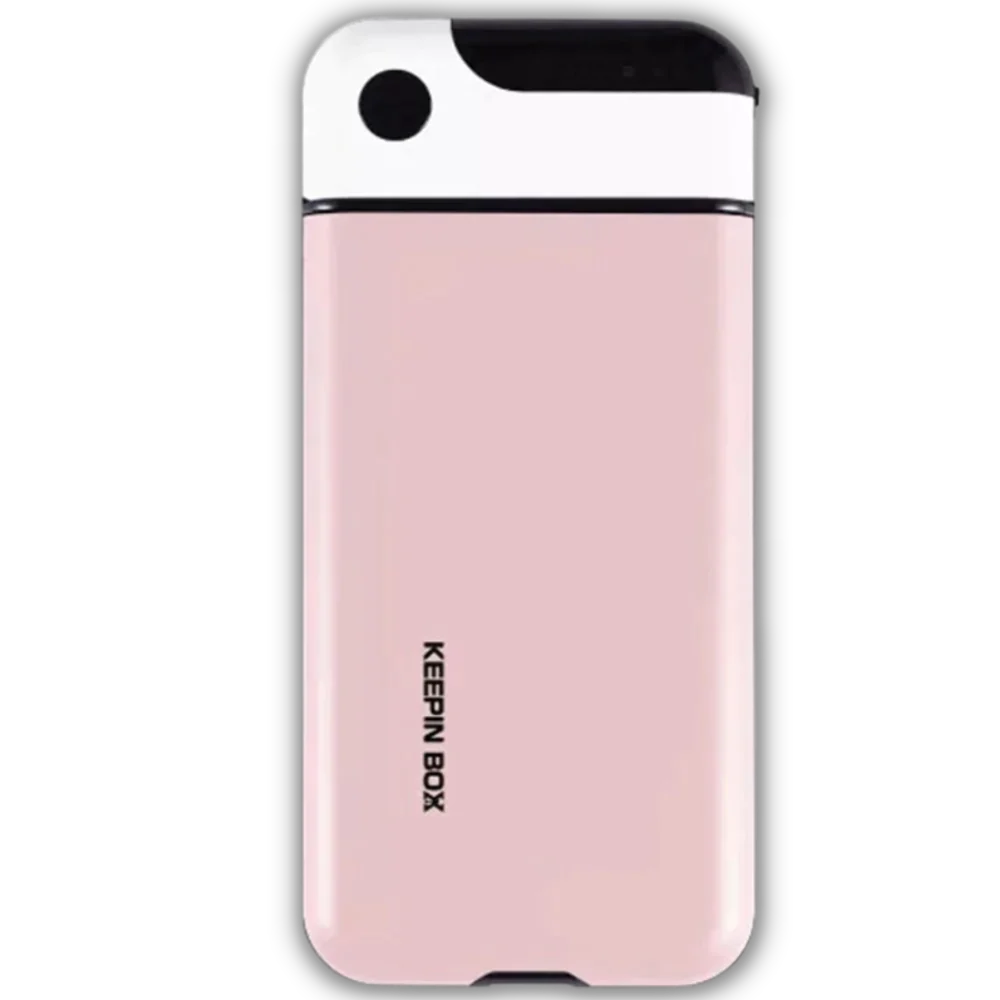 Boîte de verrouillage pour smartphone -Rose/ - Ozerty