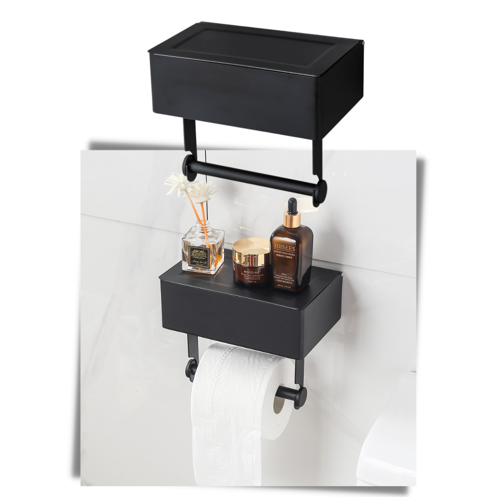 Porte-papier hygiénique et boîte à mouchoirs - Ozerty