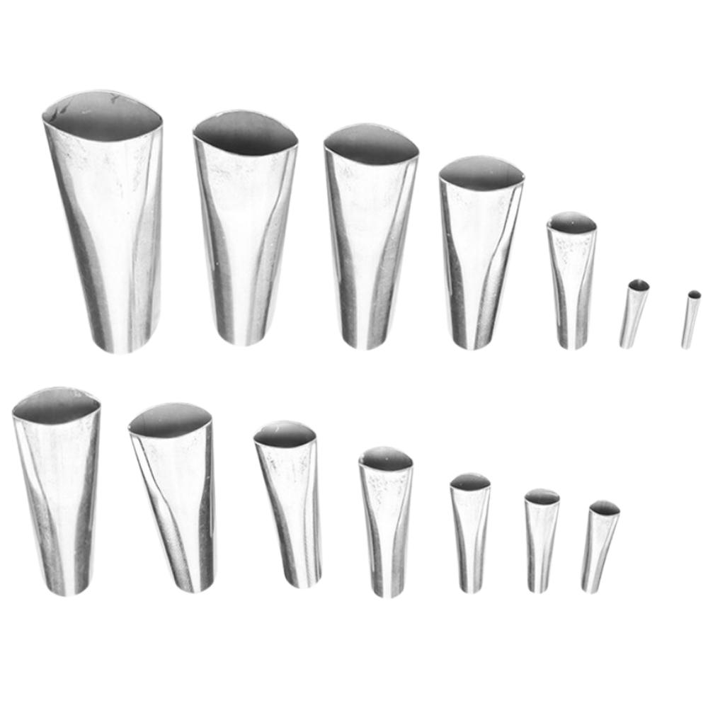 Ensemble de buses de calfeutrage en acier inoxydable - Ozerty