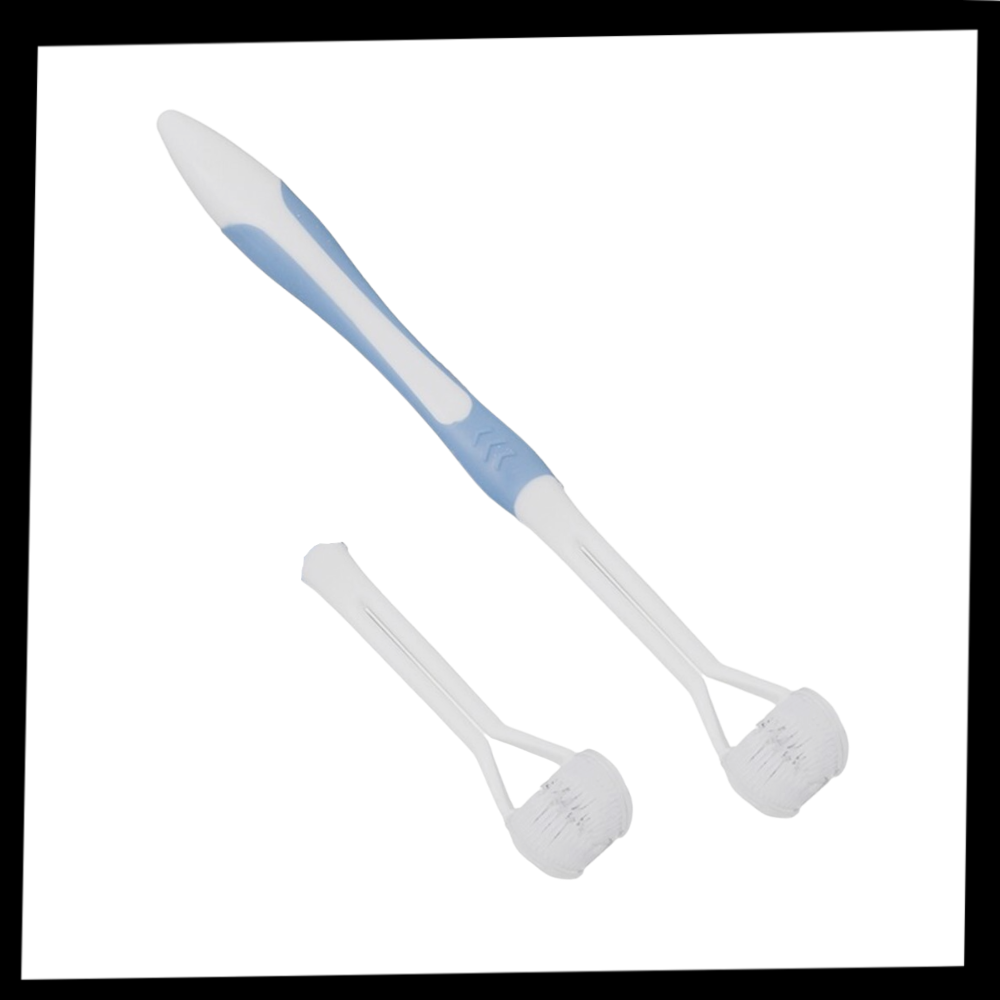 Brosse à dents à trois faces pour adultes et enfants - Ozerty
