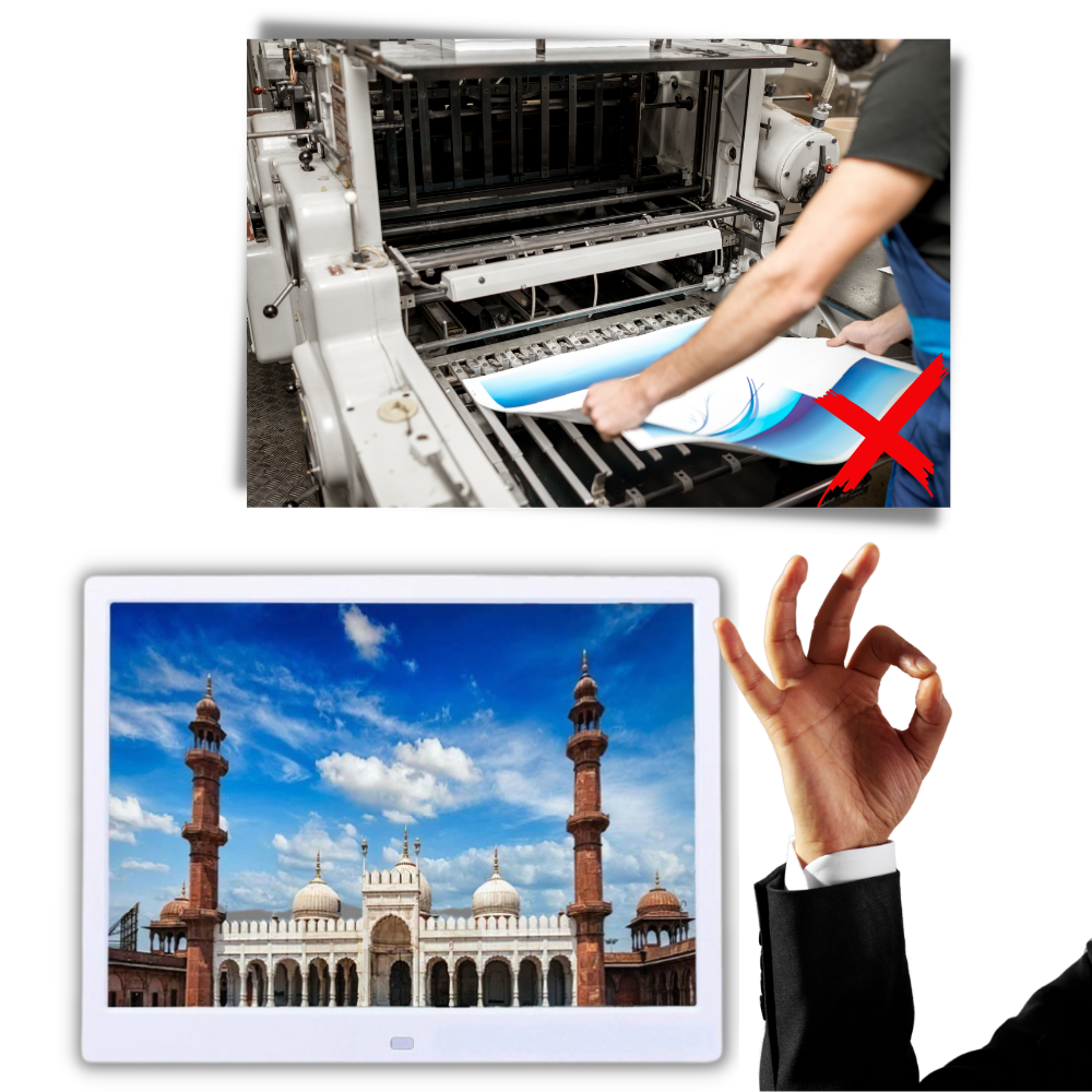 Cadre photo numérique - Ozerty