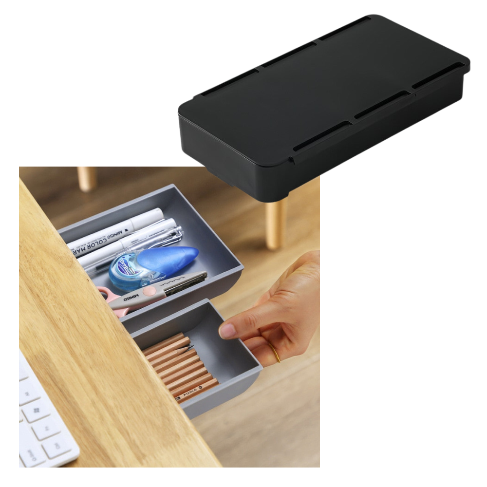 Organisateur de tiroir de bureau invisible - Ozerty