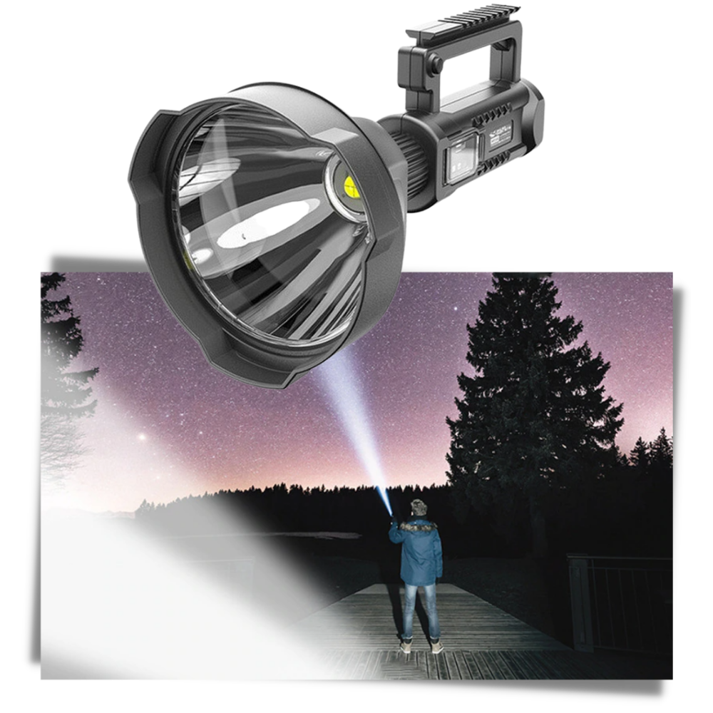 Lampe de poche LED avec trépied - Ozerty