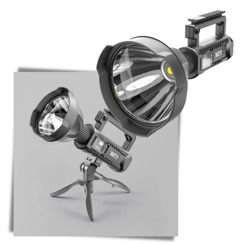 Lampe de poche LED avec trépied - Ozerty