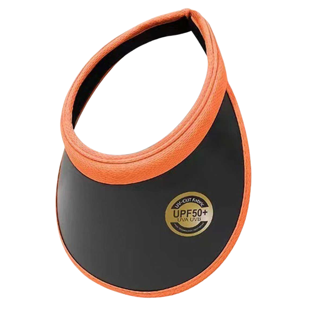 Casquette à visière pour le sport -Orange/ - Ozerty