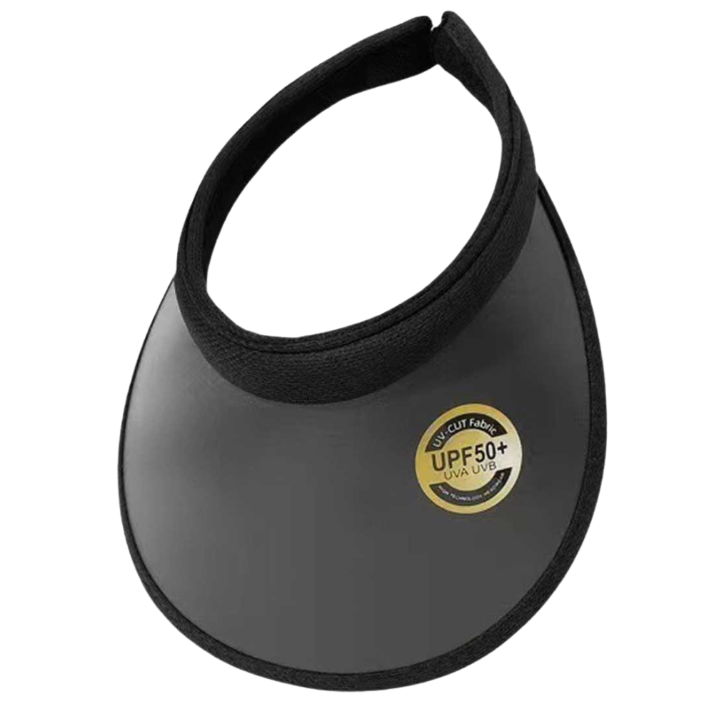 Casquette à visière pour le sport -Noir/ - Ozerty