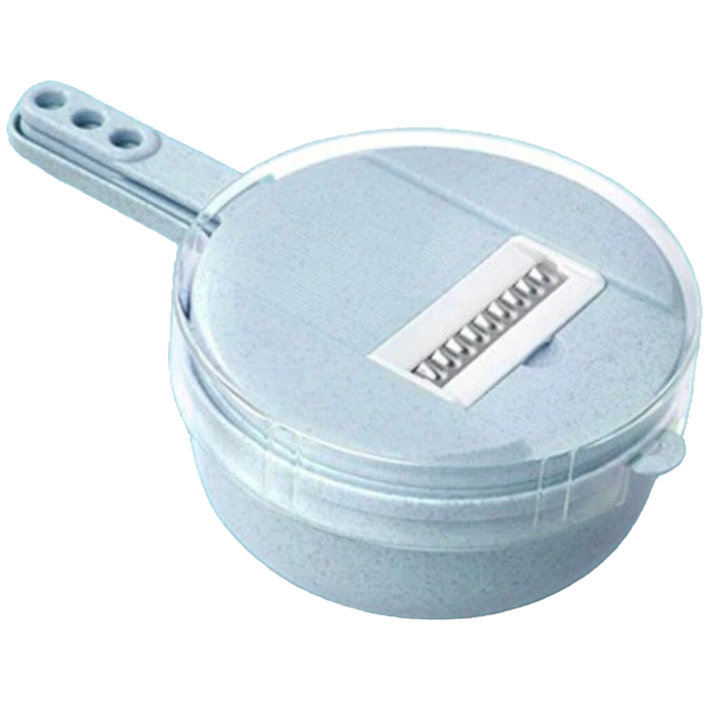 Coupe-légumes 8-en-1 -Bleu/   - Ozerty