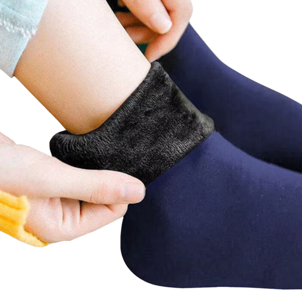 Chaussettes thermiques (3 paires) -Bleu/   - Ozerty