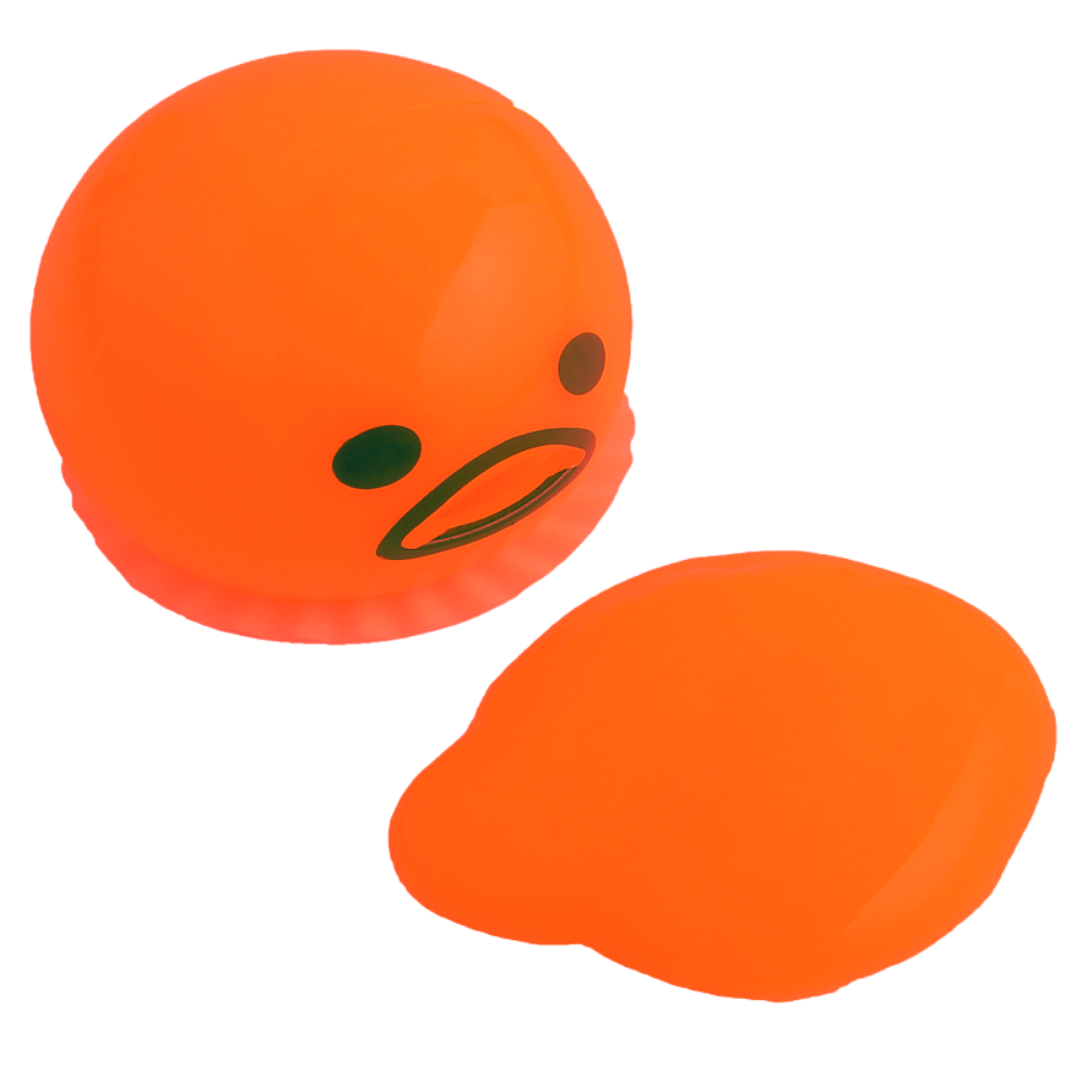 Monstre mangeur de bave d'halloween -Orange/   - Ozerty