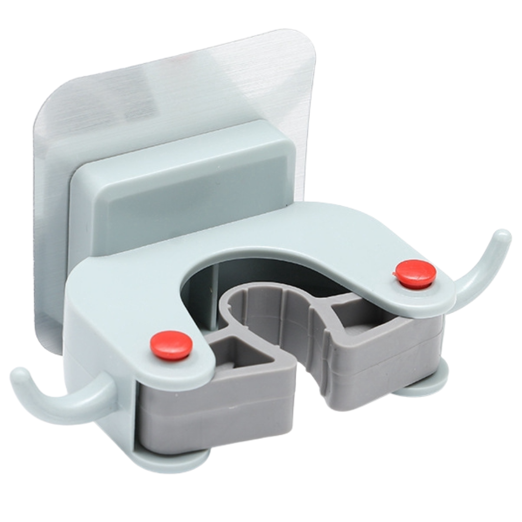 Porte-balai mural -Bleu/   - Ozerty