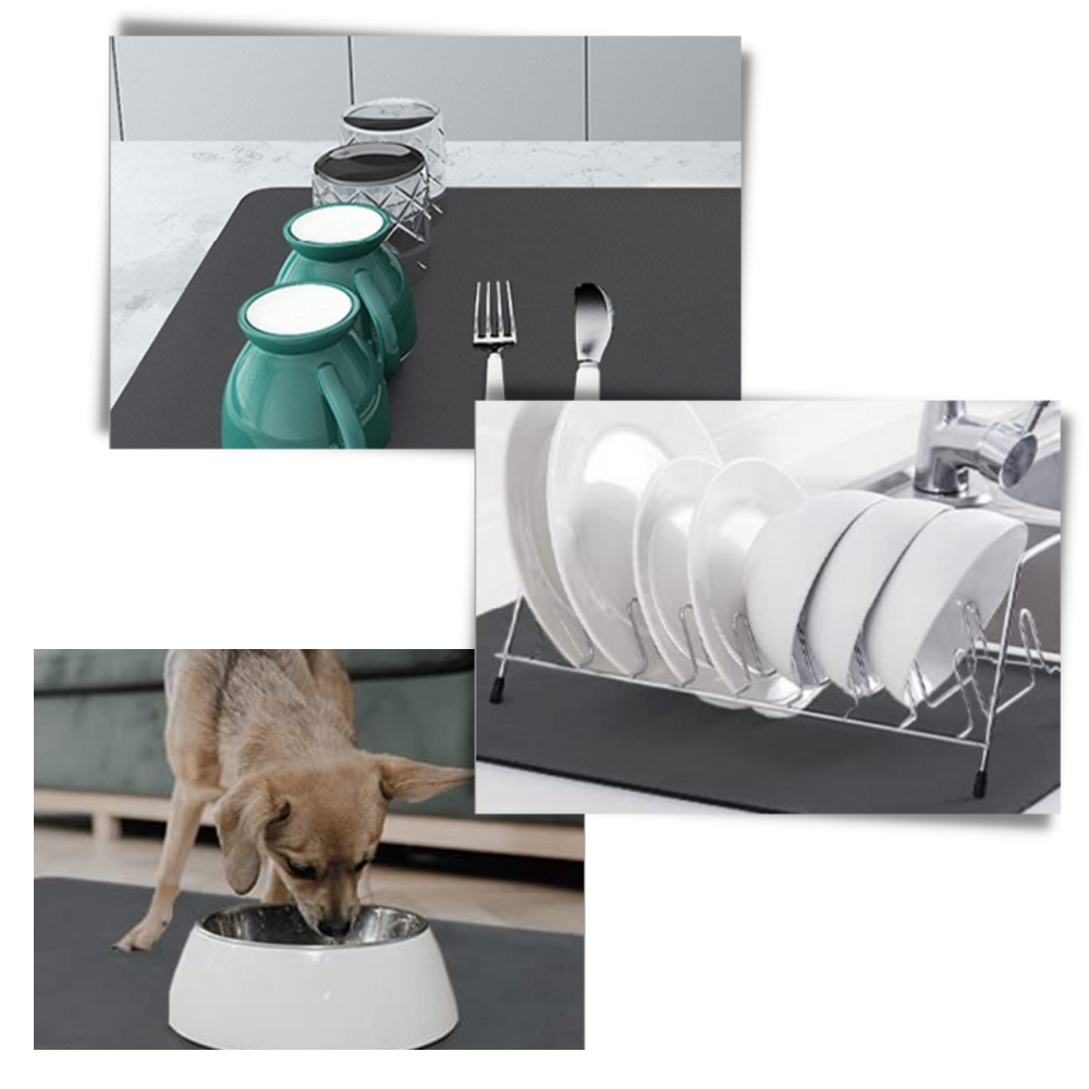 Tapis d'égouttage de cuisine - Ozerty