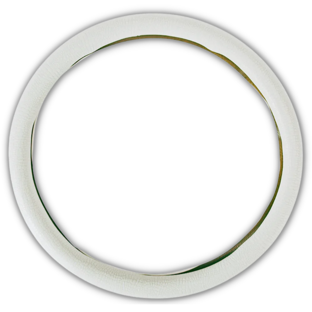 Couvre-volant en silicone -Blanc/ - Ozerty