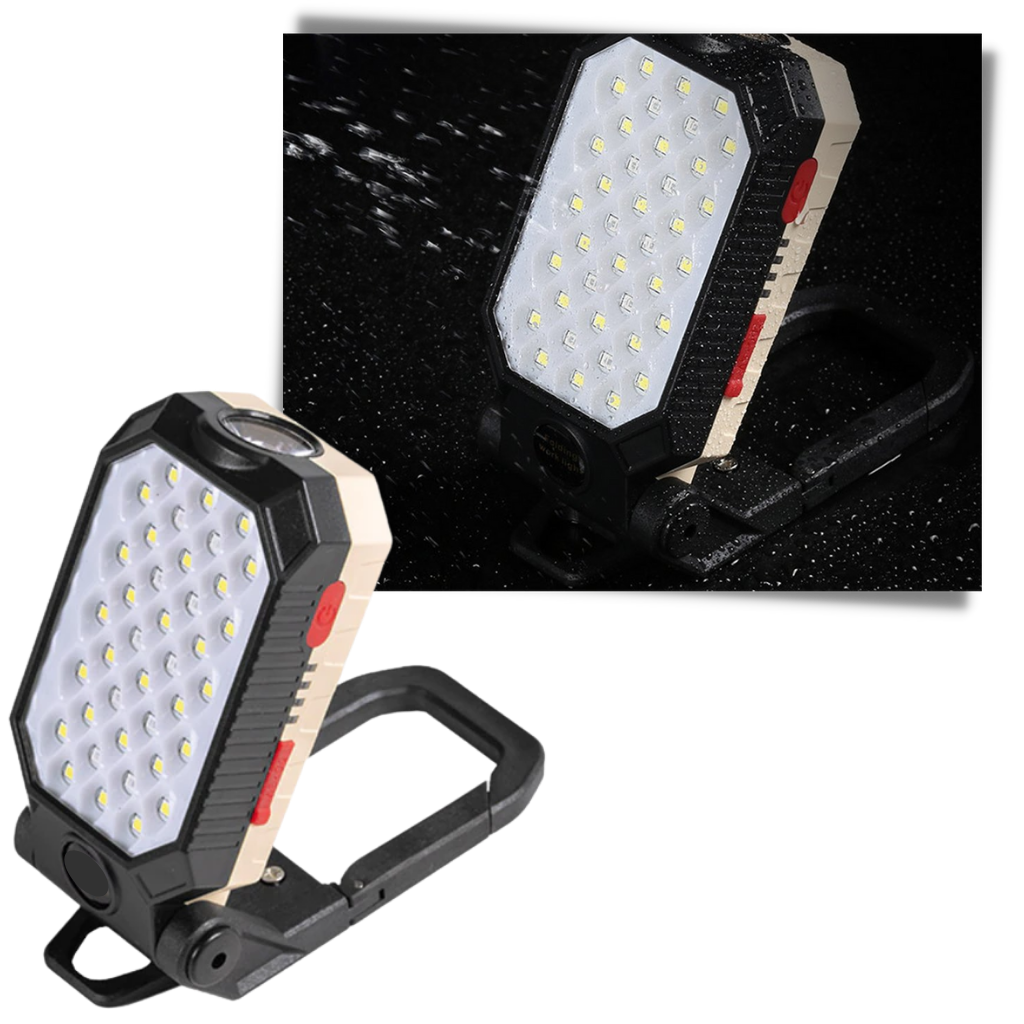 Lampe de poche LED étanche et réglable - Ozerty