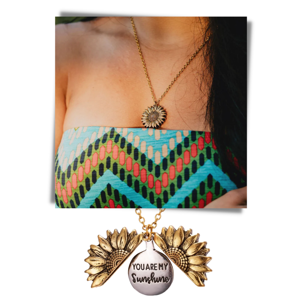 Pendentif Tournesol - Ozerty