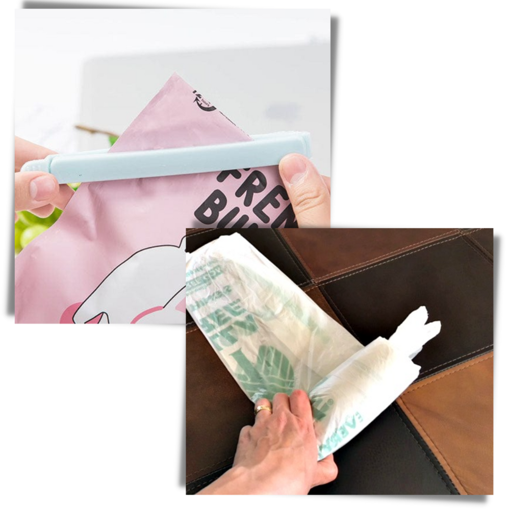 Lot de 15 clips de scellage pour sachets alimentaires - Ozerty