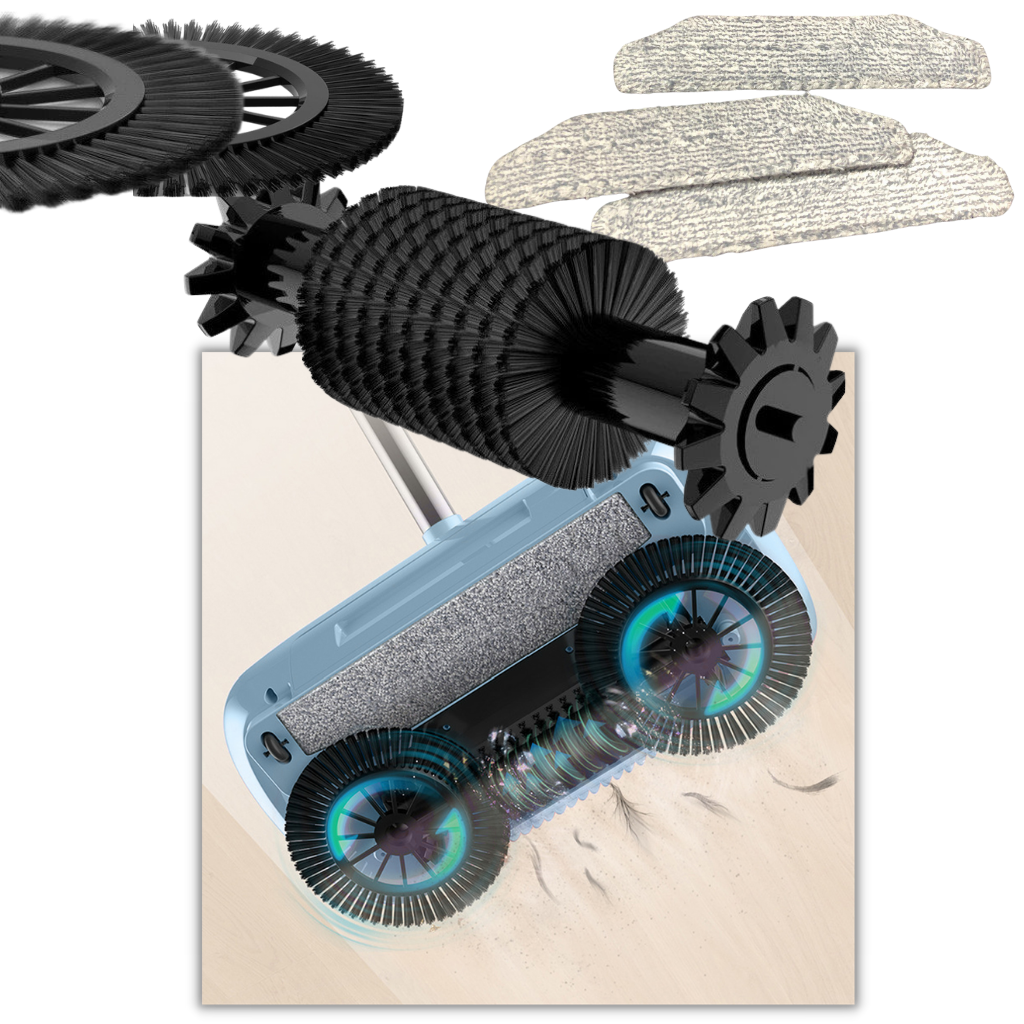 Balai automatique 2 en 1 - Ozerty