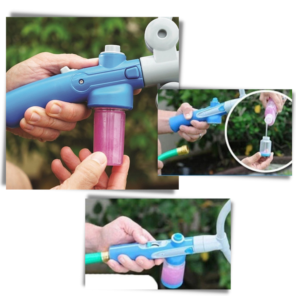 Douche à 360° pour animaux de compagnie - Ozerty