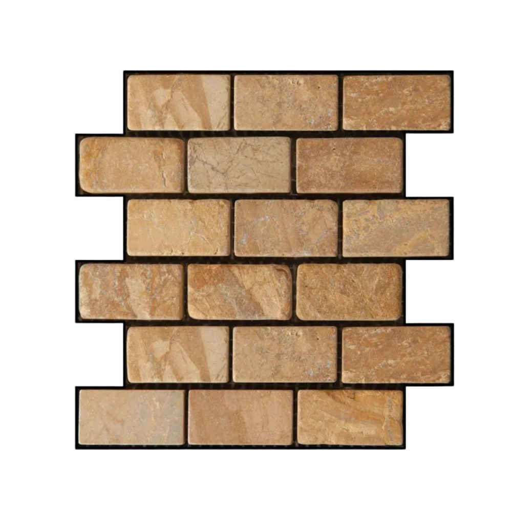 Carreaux muraux en mousse 3d à décoller et à coller - Ozerty