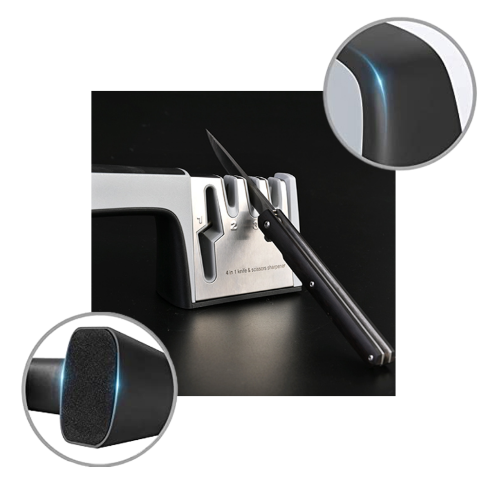 Aiguiseur efficace de couteaux de cuisine - Ozerty