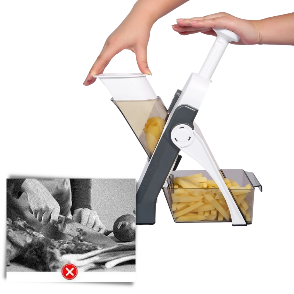 Mandoline verticale 4 en 1 - Ozerty